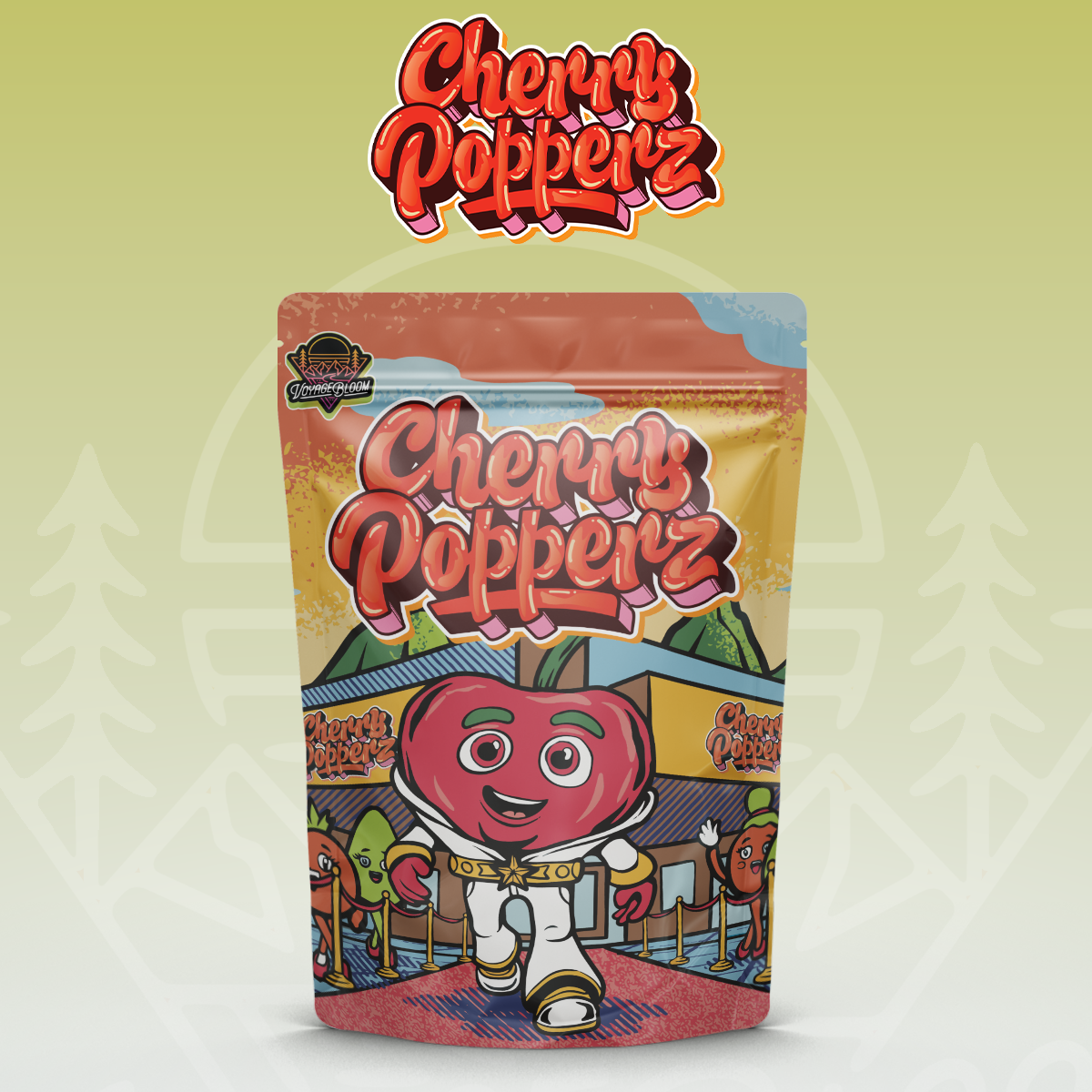 Photograph of product: Cherry Popperz | 3.5G Bag