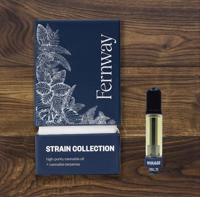 Photograph of product: Blue Mirage Vape Cartridge | 1g