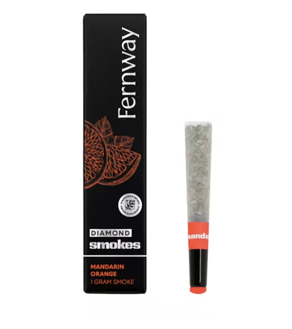 Photograph of product: Mandarin Orange Diamond Joint | 1g