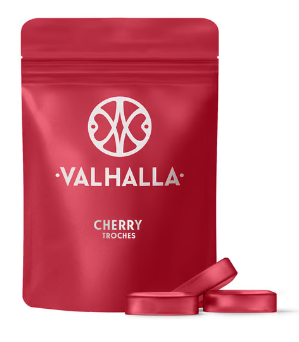 Photograph of product: Ratioed Cherry Troches 500mg (10-Pack | 50mg Each)