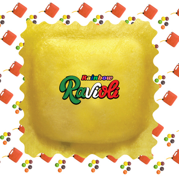 Photograph of product: Flower | Ravioli | Rainbow Ravioli [2.38% Terps] - 3.5g