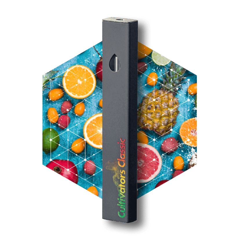 Photograph of product: Cultivators Classic Disposable Vape (1000mg) Tropical Punch