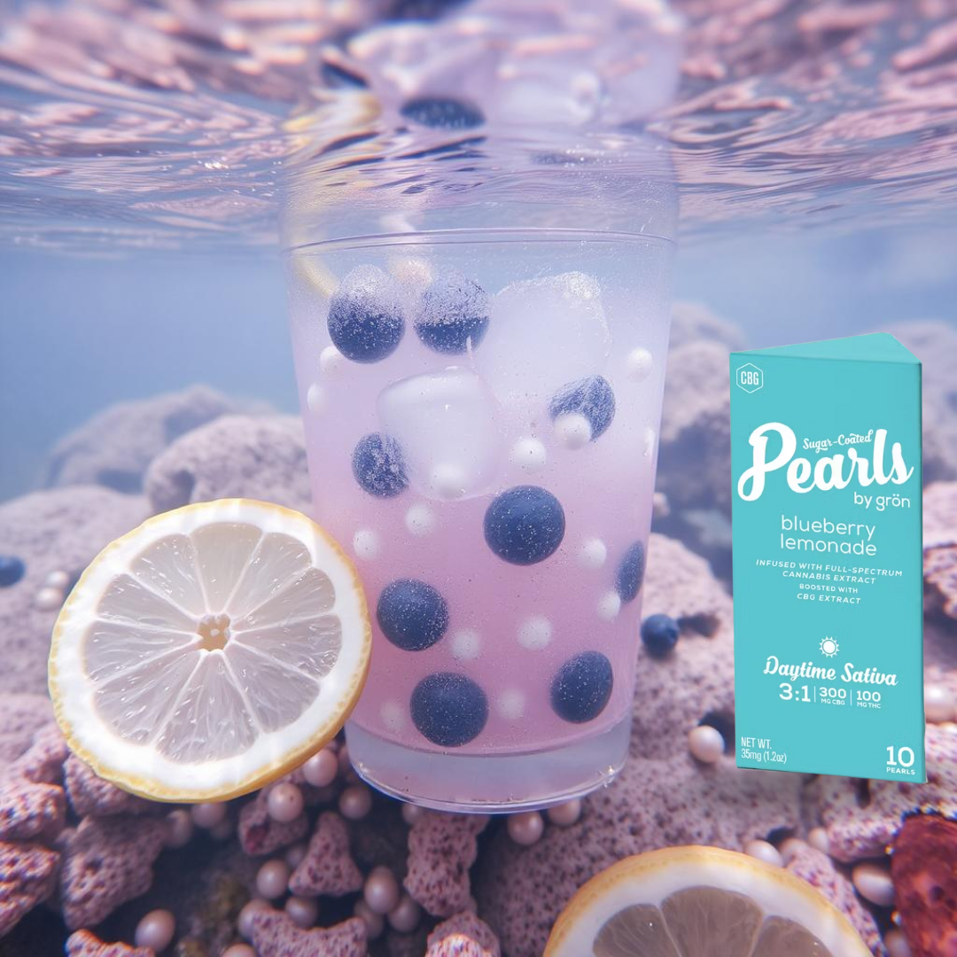 Photograph of product: Pearls-  Blueberry Lemonade