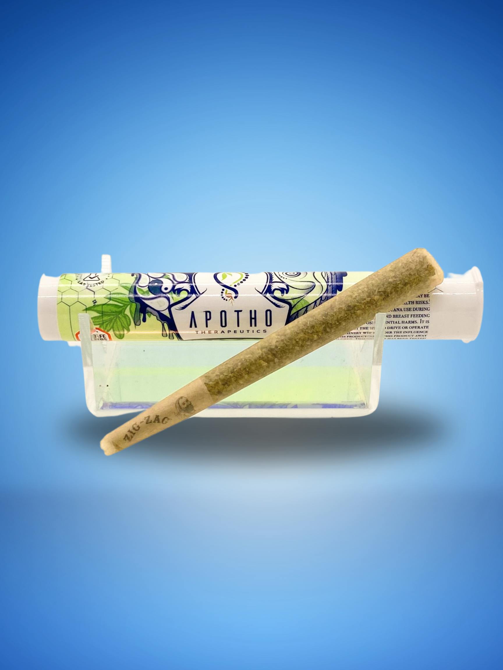 Photograph of product: Snow-G 1g Pre-Roll - Apotho