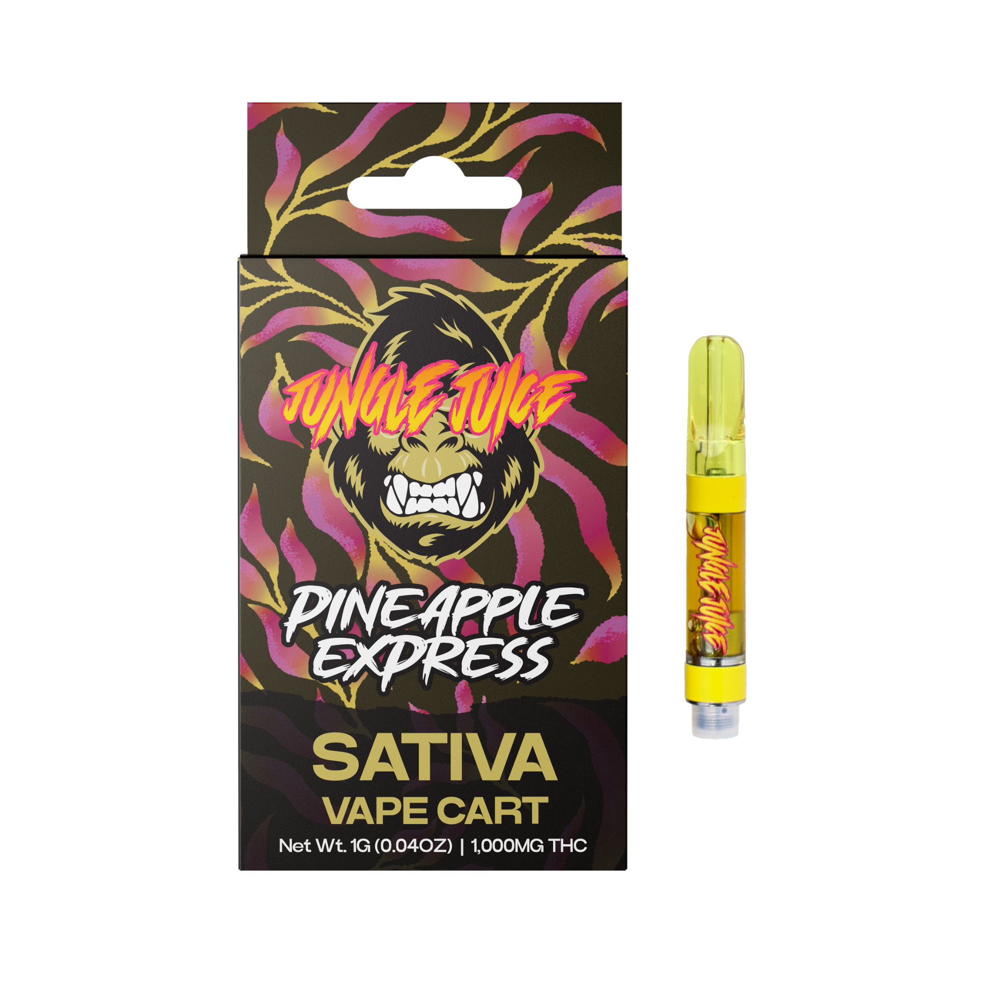 Photograph of product: Jungle Juice 1g Cart Pineapple Express