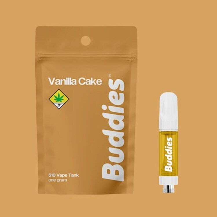 Photograph of product: Buddies - B-Brand - Vanilla Cake Distillate Cartridge