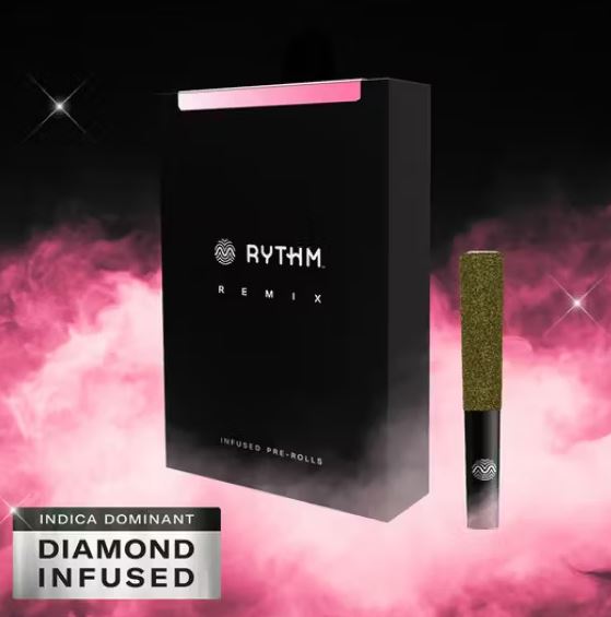 Photograph of Product: Rythm (Indica Dominant) Strawberry Shortcake 5 Pack Infused Pre-Roll 2.5g