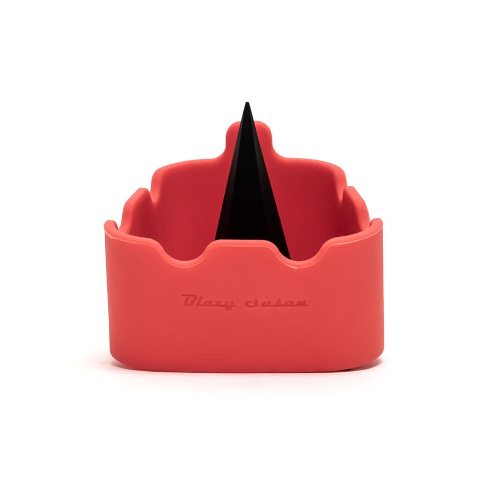 Photograph of product: Deluxe Silicone Ashtray/Bowl Cleaner | Red