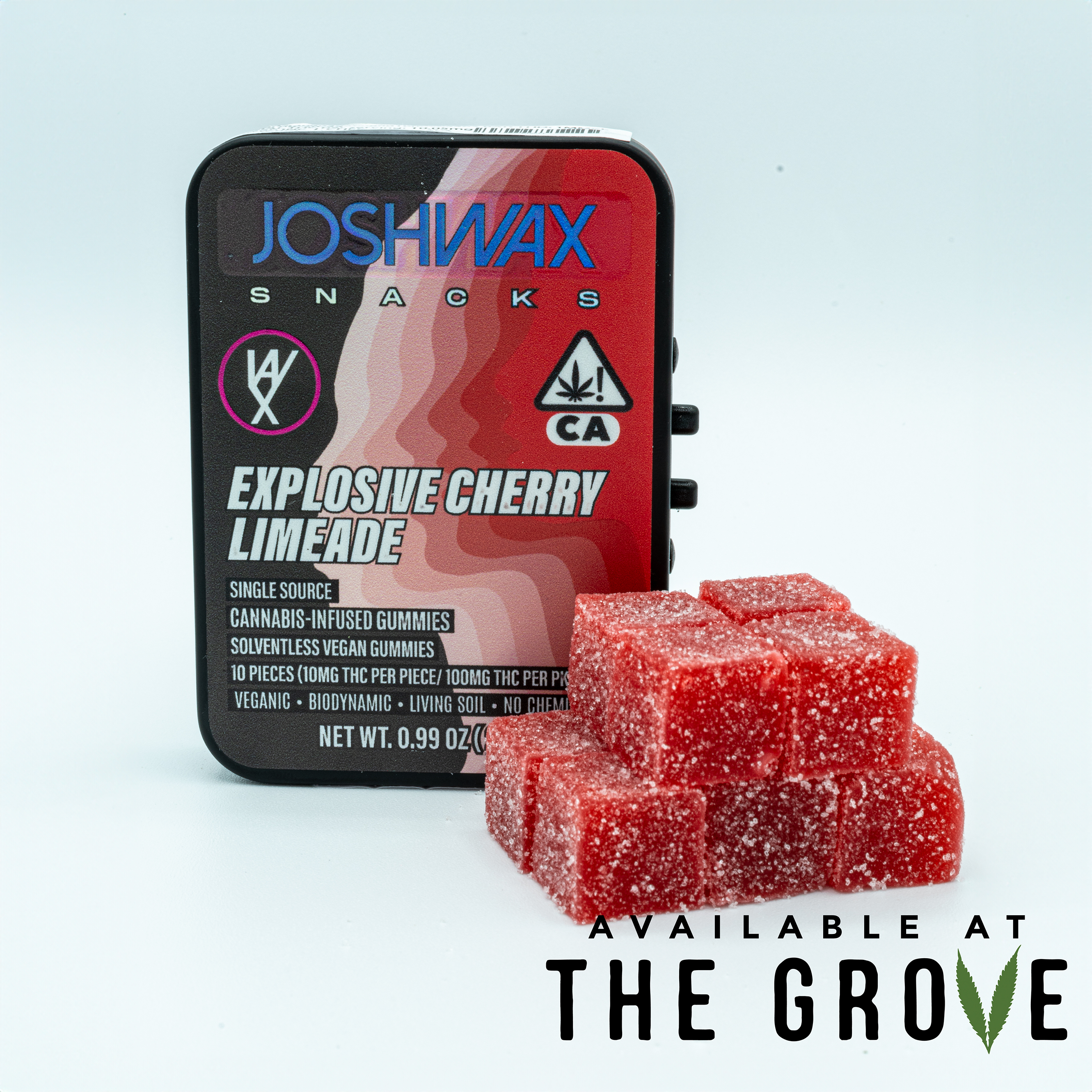 Photograph of product: Joshwax | Explosive Cherry Limade Gummies