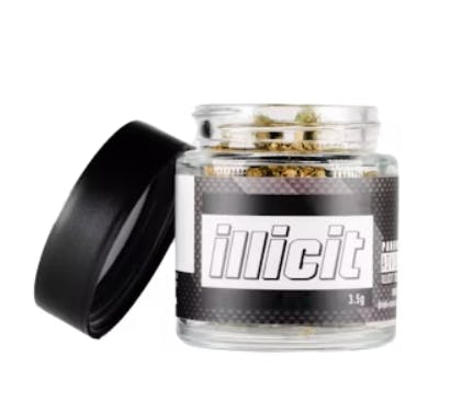Photograph of product: Illicit | Sherb Cake Flower | 3.5g