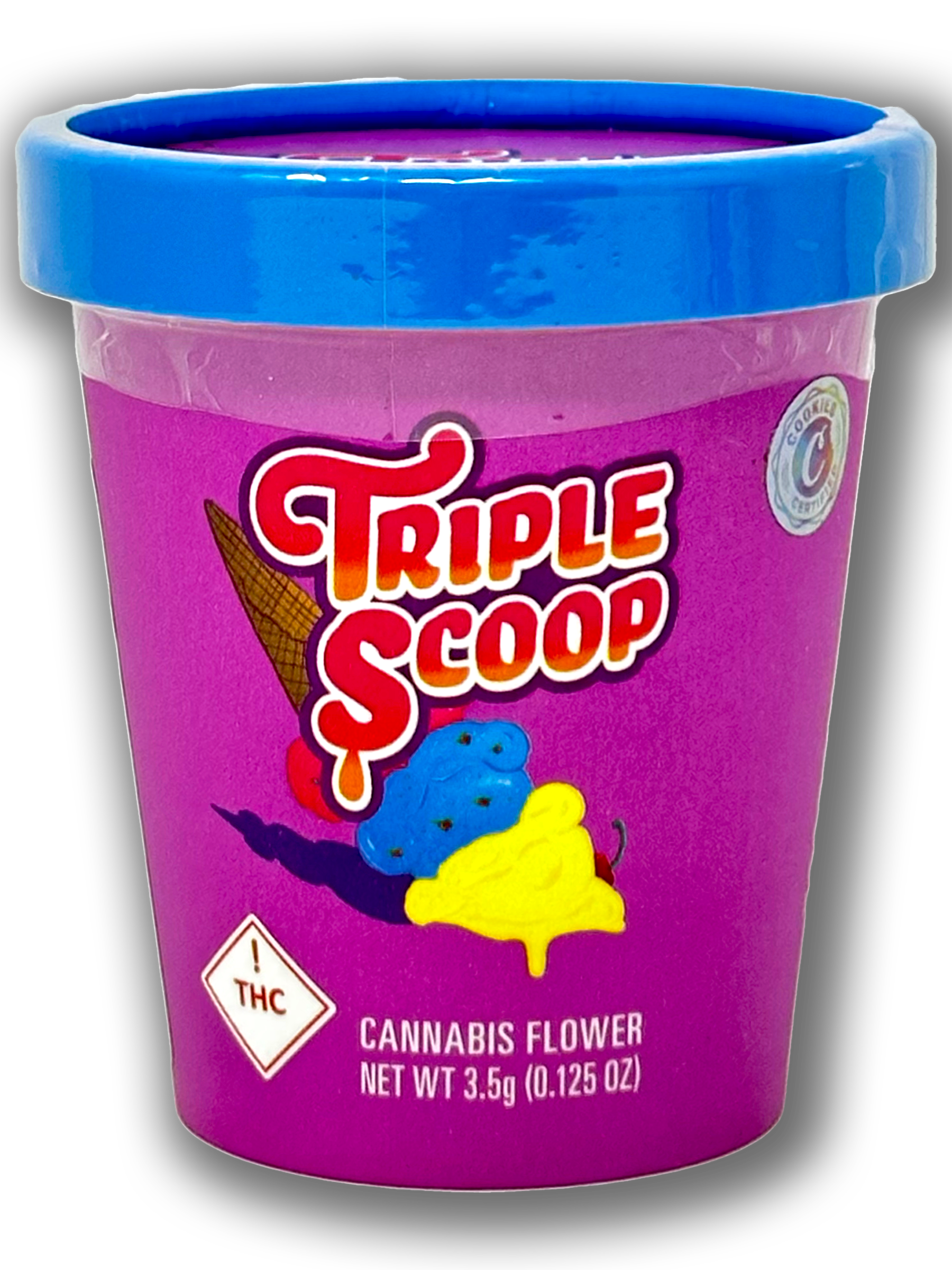 Photograph of product: Triple Scoop - Tub - 3.5g