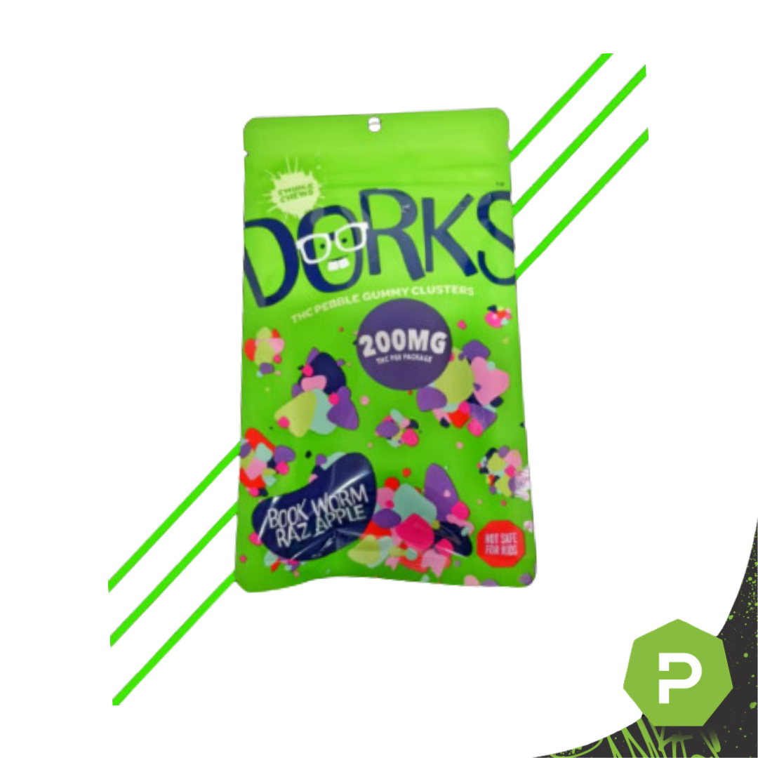 Photograph of product: Choice Chews | 200mg Dorks | Book Worm Apple (Hybrid)