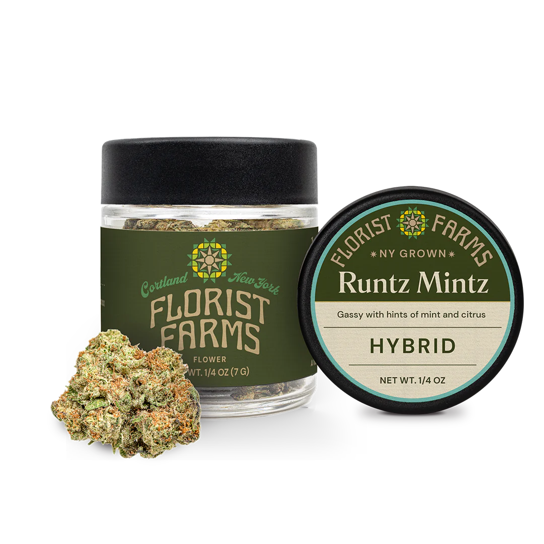 Photograph of product: Florist Farms | Runtz Mints (H) | Flower | 7g