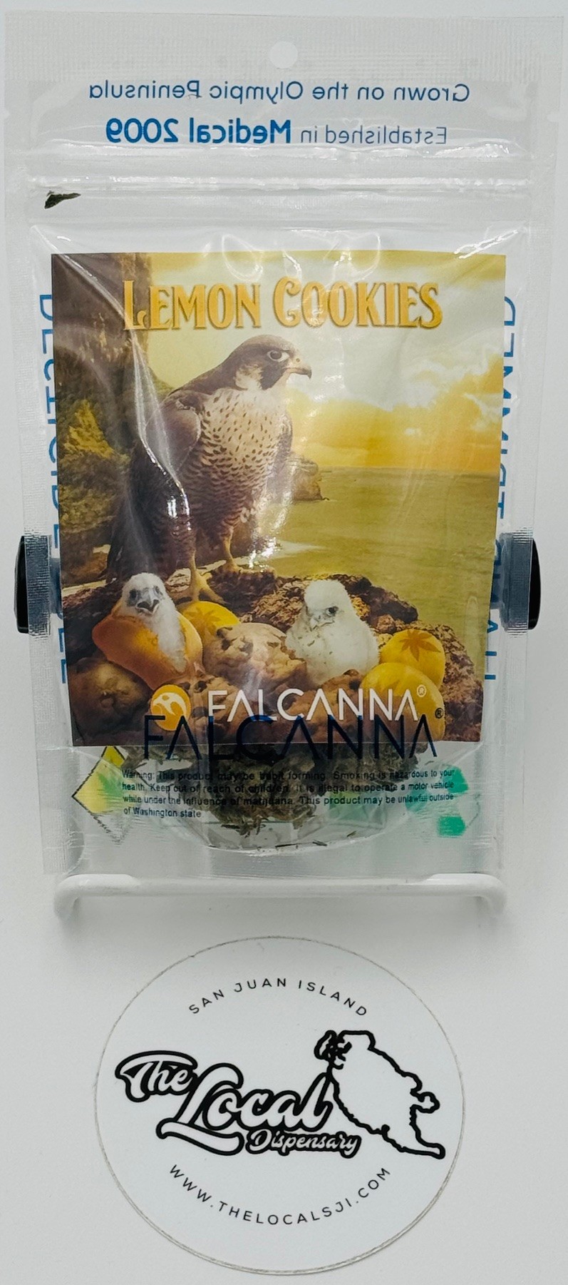 Photograph of product: FALCANNA: Lemon Cookies - 7g