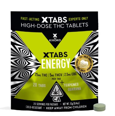 Photograph of product: ENERGY XTABS [S] (TH-ouiV/CBC) - 500 MG