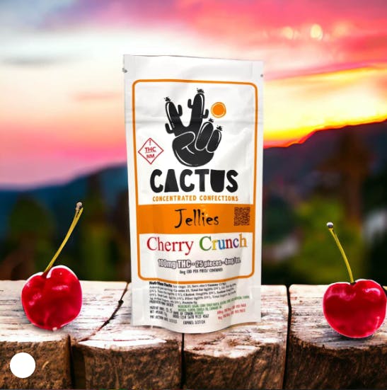 Photograph of product: Cactus Jellies - Cactus Jellies-Cherry Crunch