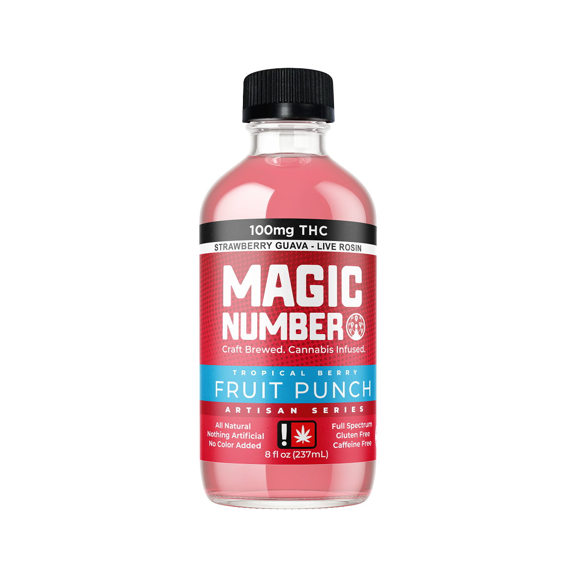 Photograph of product: Fruit Punch - 100mg TH-oui (Net.Wt.12oz/355ml)