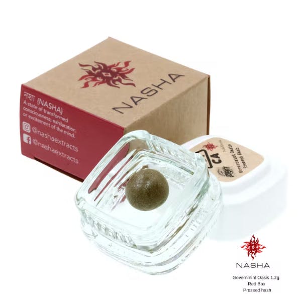 Photograph of product: Governmint Oasis Red Pressed au chocolat (Bandwagon Gardens)