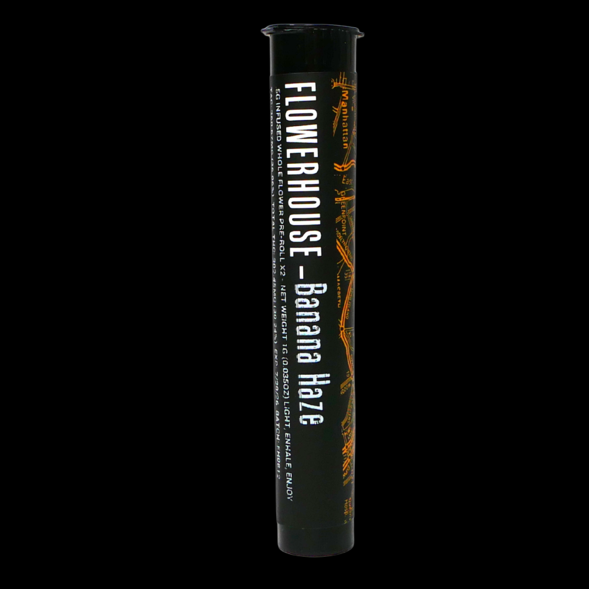 Photograph of product: Banana Haze 2pk Infused Preroll | 1g