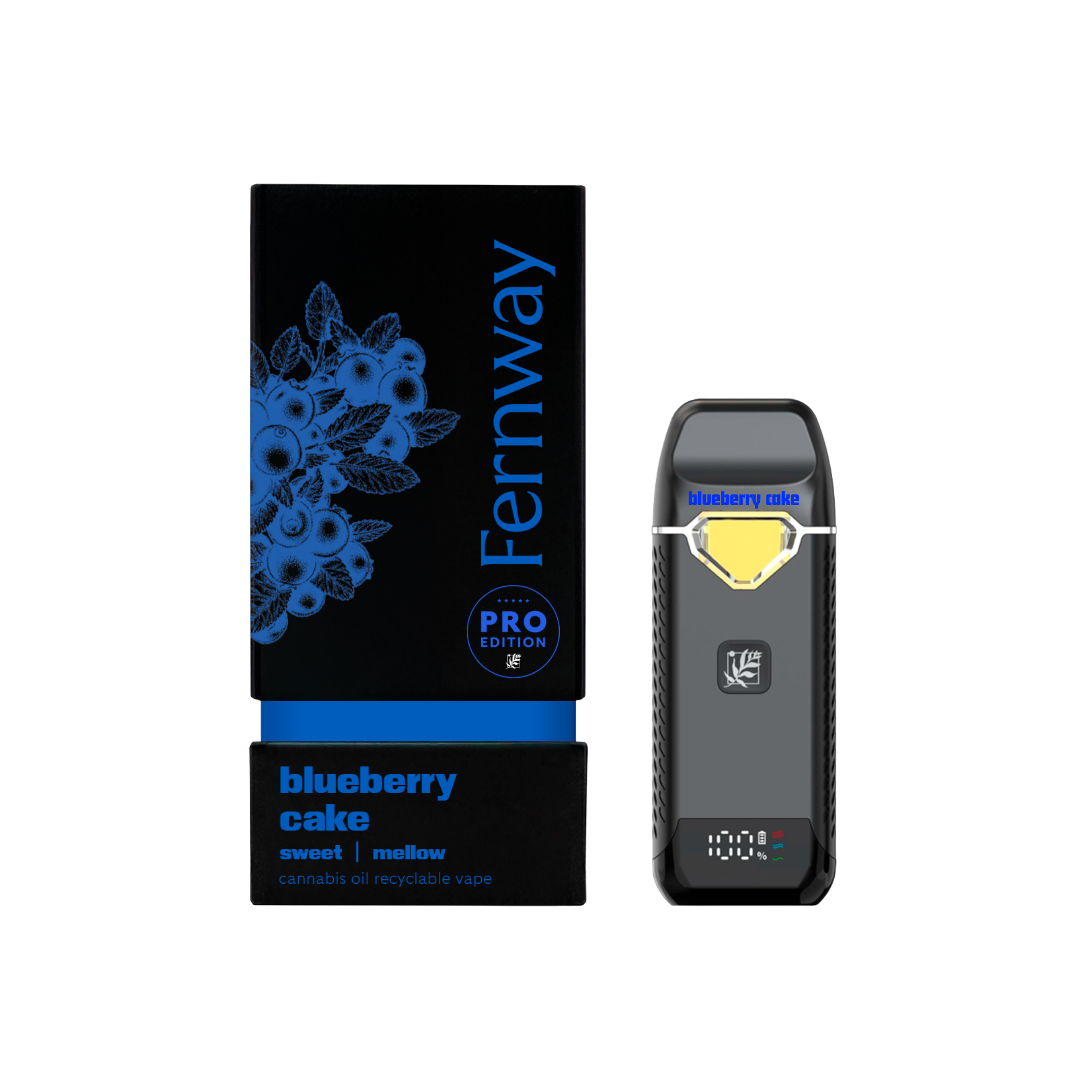 Photograph of product: Blueberry Cake | Traveler Pro | Disposable Vape | 2g