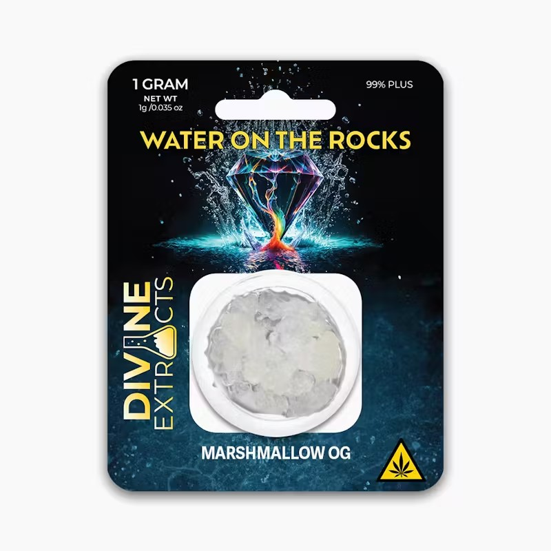 Photograph of product: Divine Extracts Concentrate Water on the Rocks Strainbow