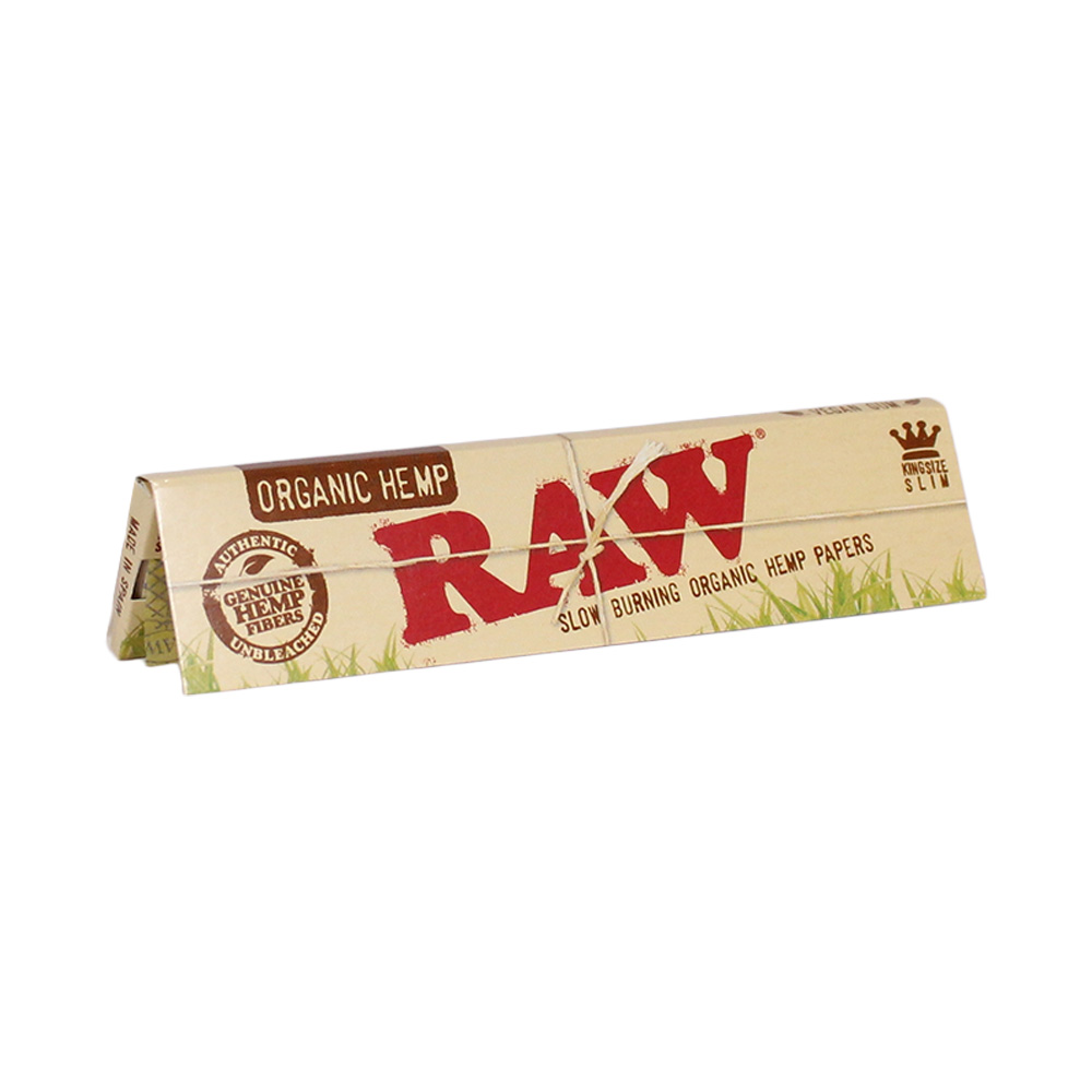 Photograph of product: ORGANIC HEMP KING SIZE SLIM ROLLING PAPERS
