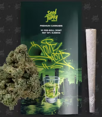 Photograph of product: Seed Junky Genetics - Sour Shotz - 1g Pre Roll