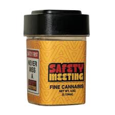 Photograph of product: Meaty Sh!t | 3.5g | Mixed Buds | Safety Meeting