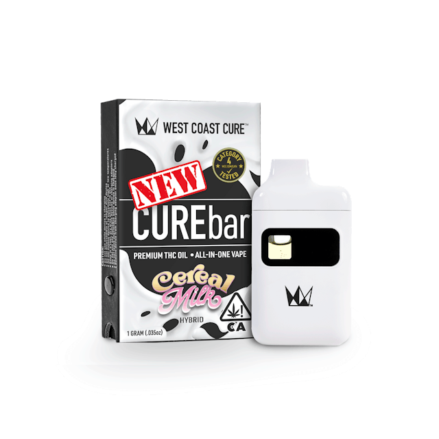 Photograph of product: Cereal Milk | 1g AIO CUREbar - 