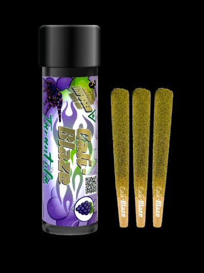Photograph of product: Cali-Blaze - Grape 3Pk Tarantula