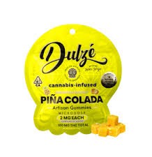 Photograph of product: Pina Colada Gummies | 100mg | Dulze