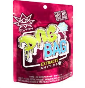 Photograph of product: Bango x Sun Extractions Dab Bag 1g Badder- Glitter Bomb