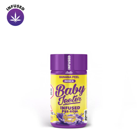 Photograph of product: 5pk Infused Pre-Rolls | Banana Peel | 0.5g