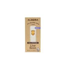Photograph of product: [Almora] Live Resin AIO - 1g - Rosemary Garlic (I) - 