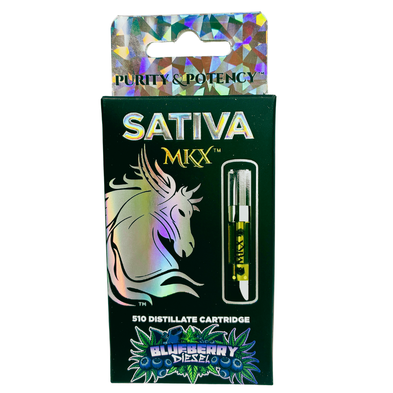 Photograph of product: MKX | Blueberry Diesel | Cartridge