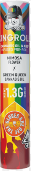 Photograph of product: [Kingroll] Infused Preroll - 1.3g - Mimosa x Green Queen (S)