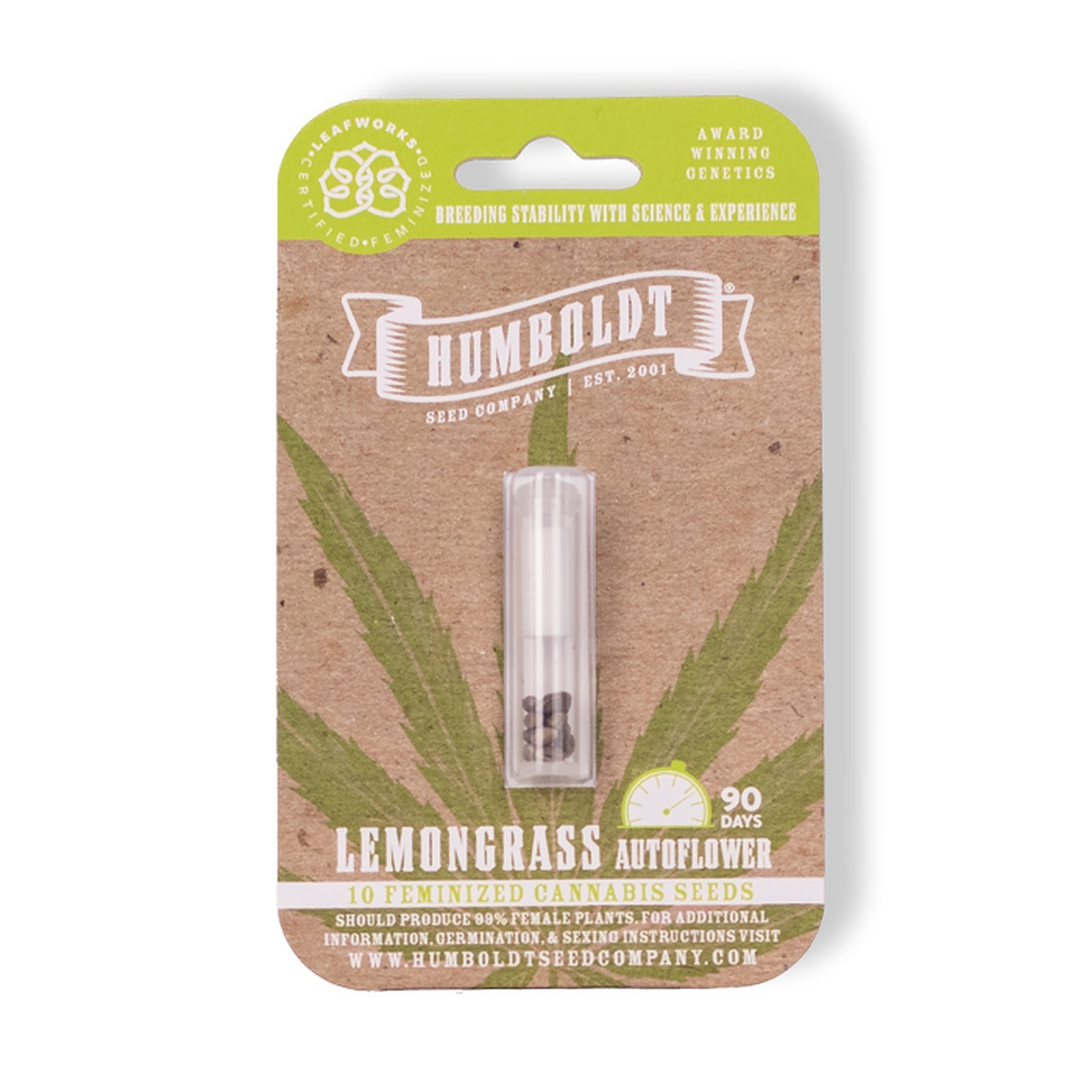 Photograph of Product: Auto Feminized 10pk - Lemon Grass