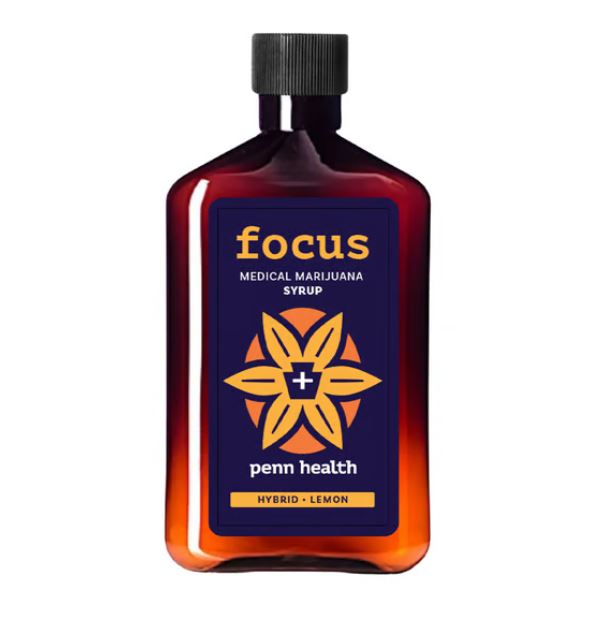 Photograph of product: 500mg Focus Syrup [1:1 TH-oui:TH-ouiV] (Lemon)