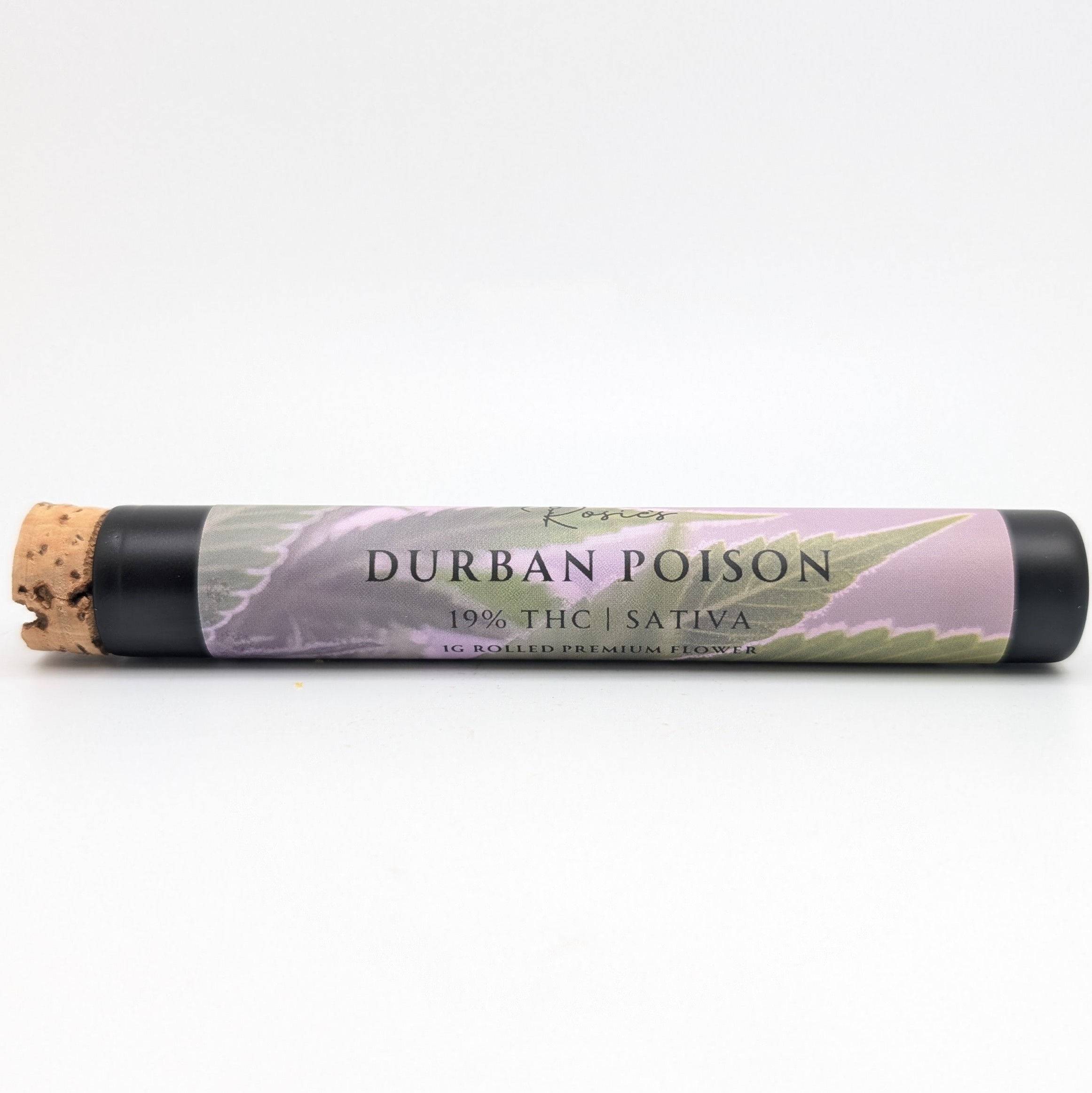 Photograph of Product: Durban Poison 1g Pre Roll