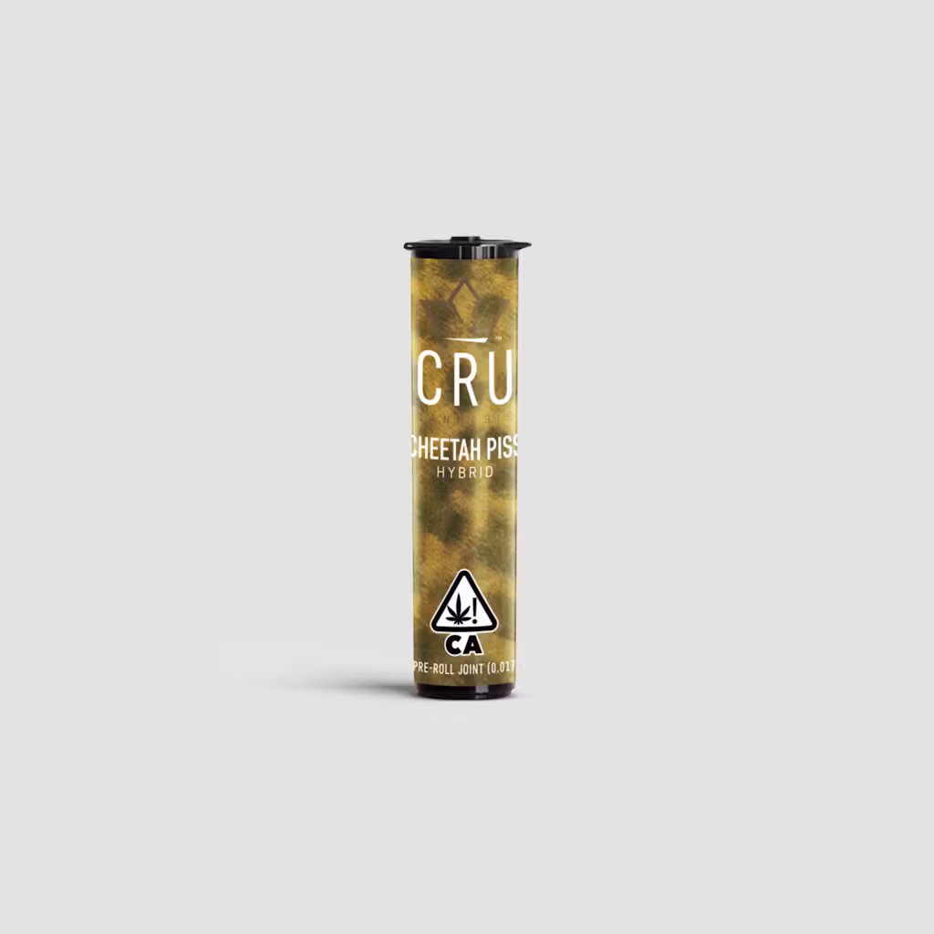 Photograph of product: CRU | Cheetah Piss | Infused Preroll