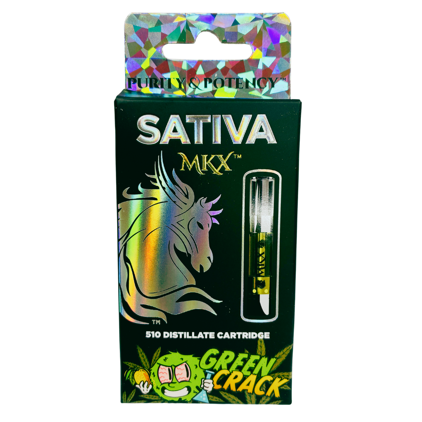 Photograph of product: MKX | Green Crack | Cartridge