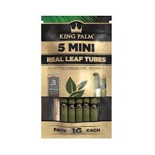 Photograph of product: King Palm | 5 pack Mini Pre-Rolled | Natural