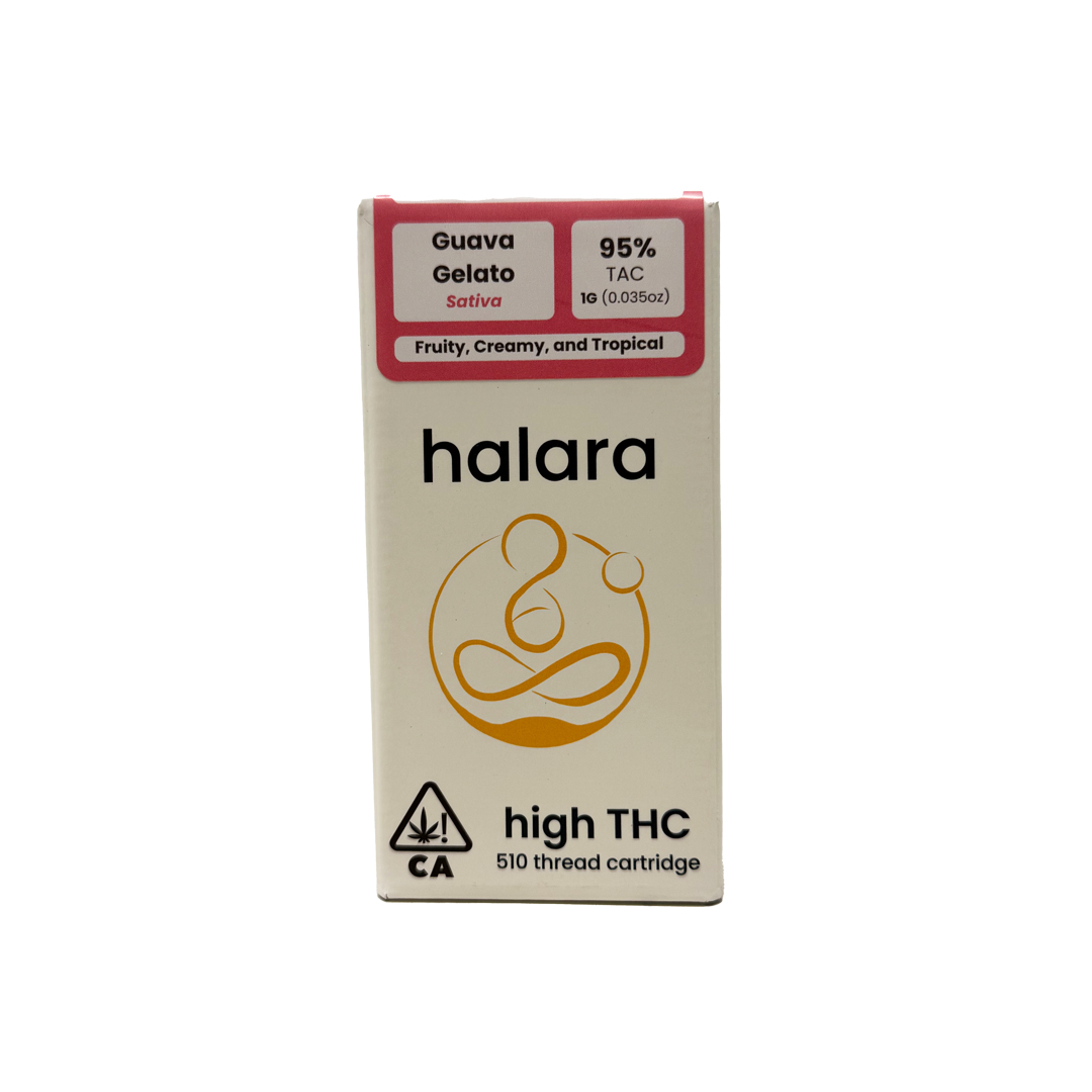 Photograph of product: Halara | Guava Gelato | High THC Cart