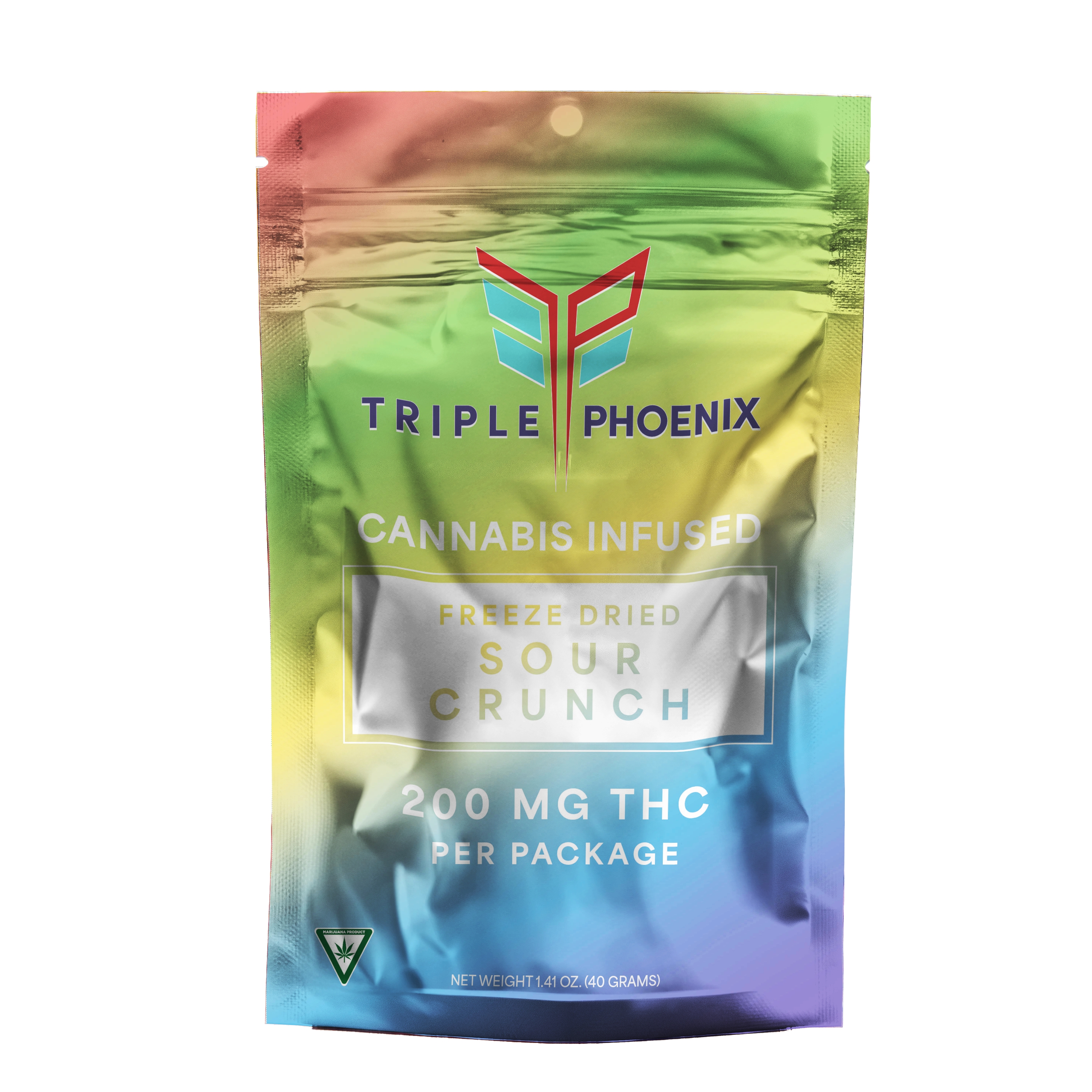 Photograph of product: Triple Phoenix - Freeze Dried - 200mg - Sour Crunch
