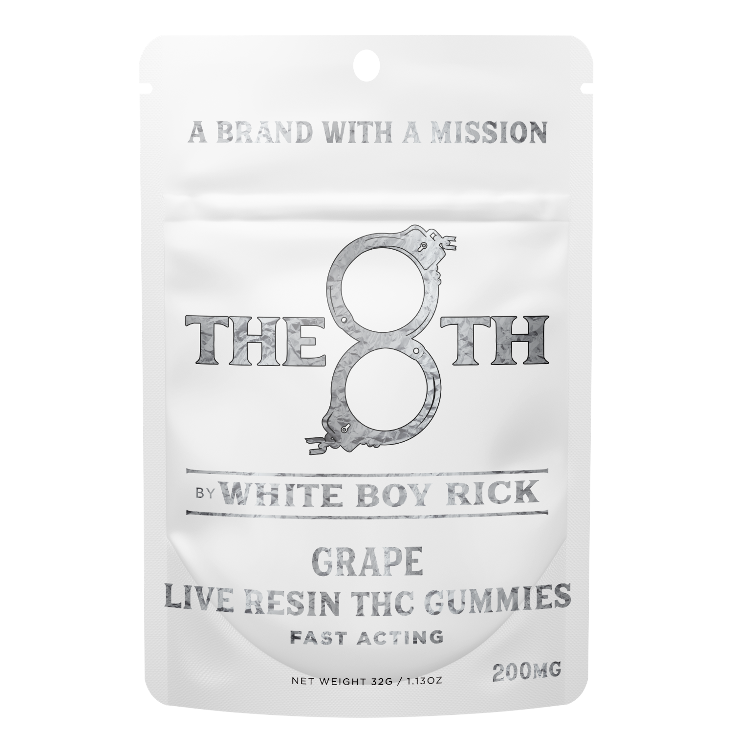 Photograph of product: Grape | 200MG Live Resin Fast Acting Gummies