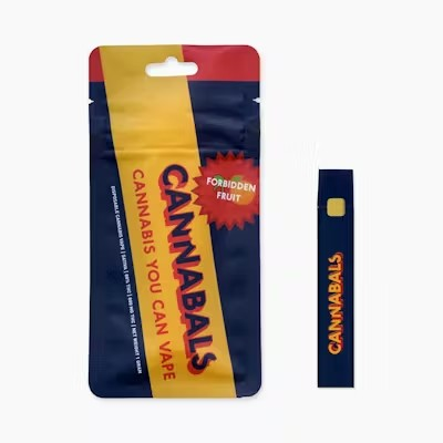 Photograph of product: CANNABALS | FORBIDDEN FRUIT | AIO VAPE | 1G