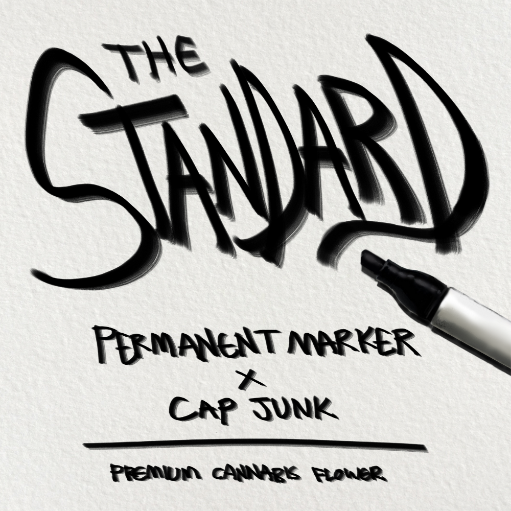 Photograph of product: The Standard: Flower | Cap Junky x Permanent Marker | 3.5g