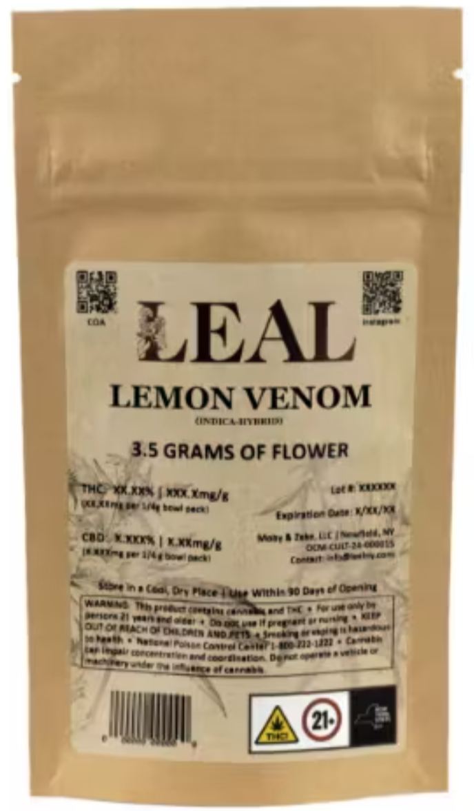 Photograph of product: Leal Flower | Lemon Venom