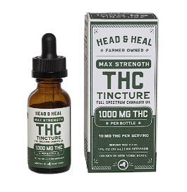 Photograph of product: Head & Heal Max Strength TH-oui Tincture 1,000mg