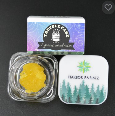 Photograph of product: Truffle Cake Cured Resin